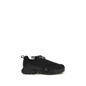 ROA Black Nylon Athletic Men's Sneakers